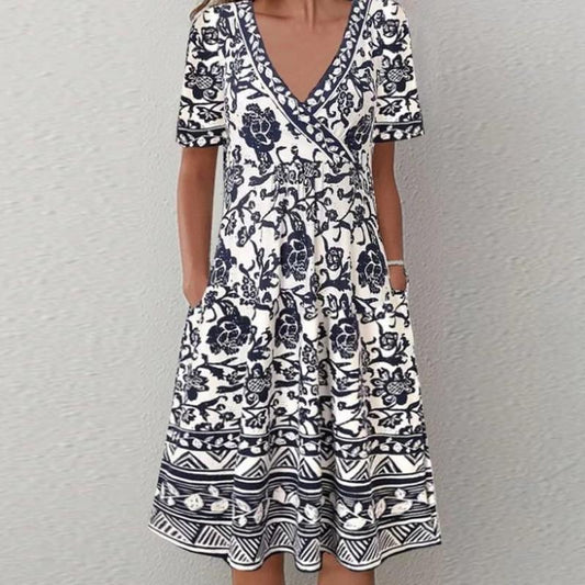 "Flora" designer summer dress