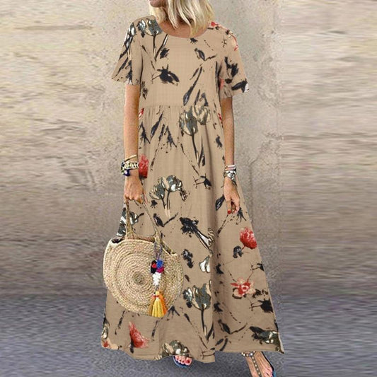 "Zea" designer maxi dress