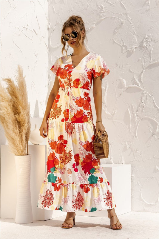 "Kailani" Elegant designer maxi dress
