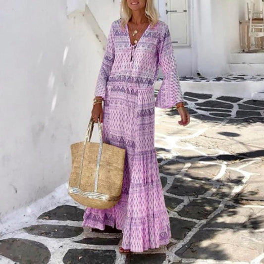 "Amilia" boho maxi dress