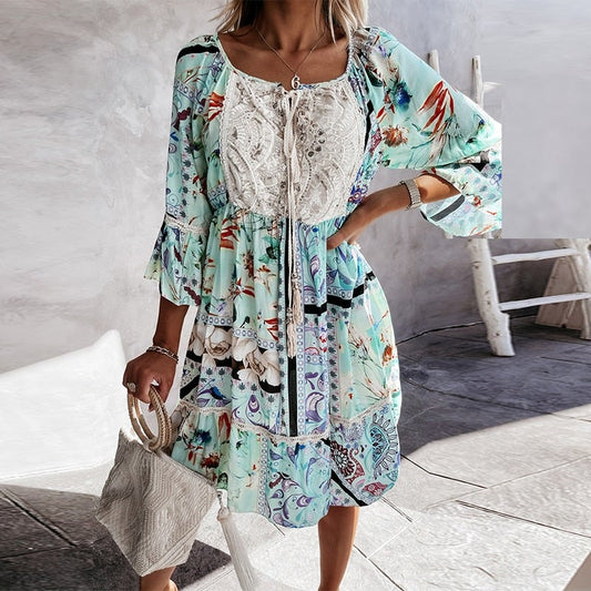 "Leyla" Boho dress