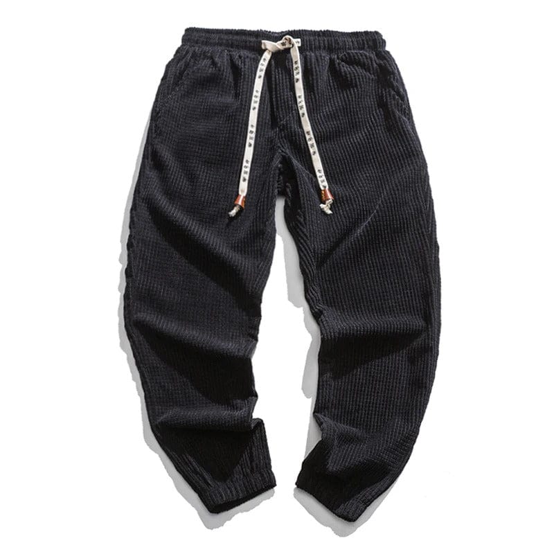 LP | Plain pants with corn kernel pattern