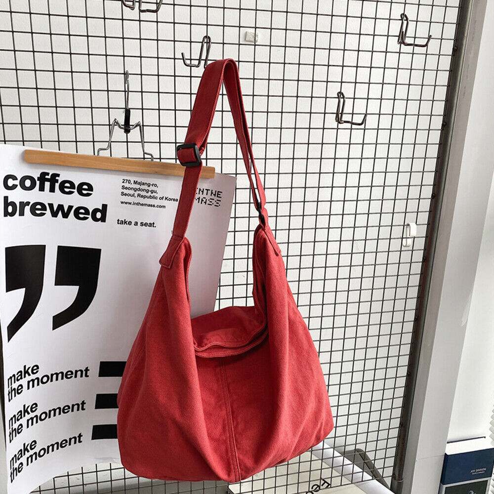 Lieke | Women's canvas shoulder bag, practical and elegant