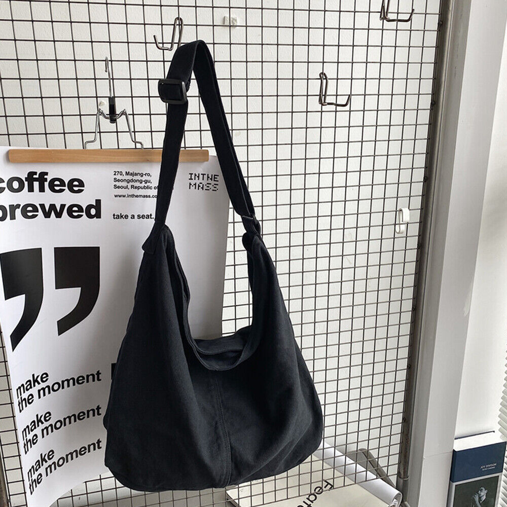 Lieke | Women's canvas shoulder bag, practical and elegant