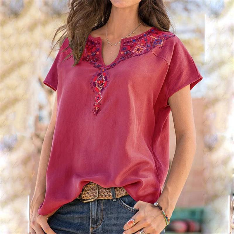 LP | boho floral blouse