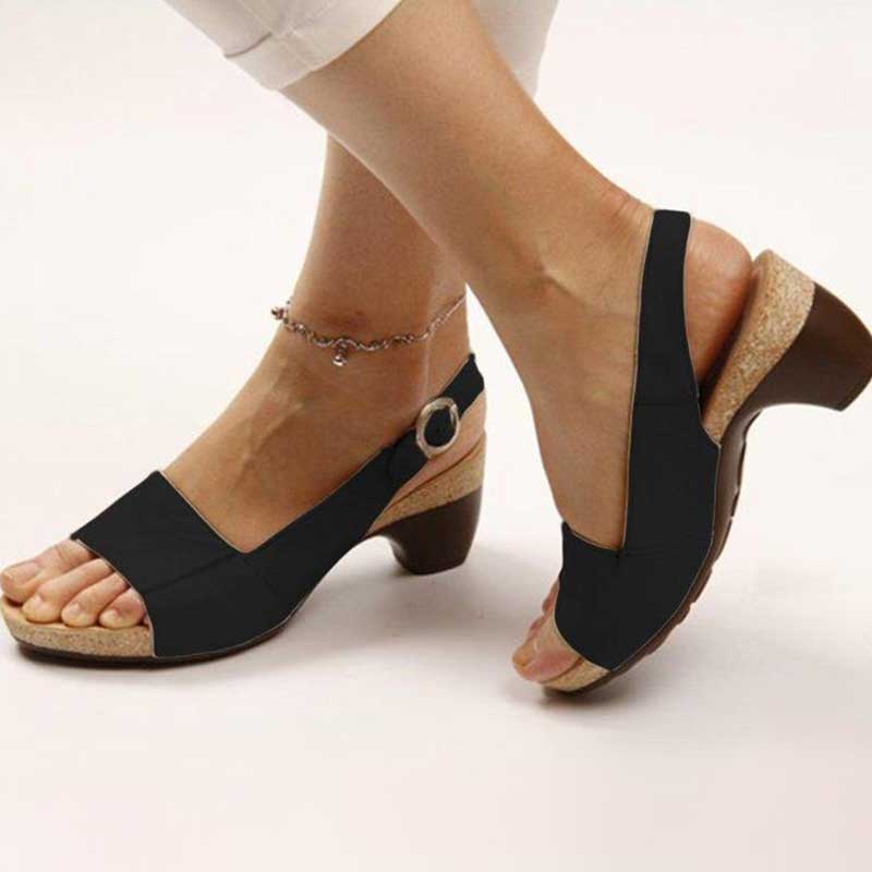 Zahra® | Orthopedic sandals with comfortable heel