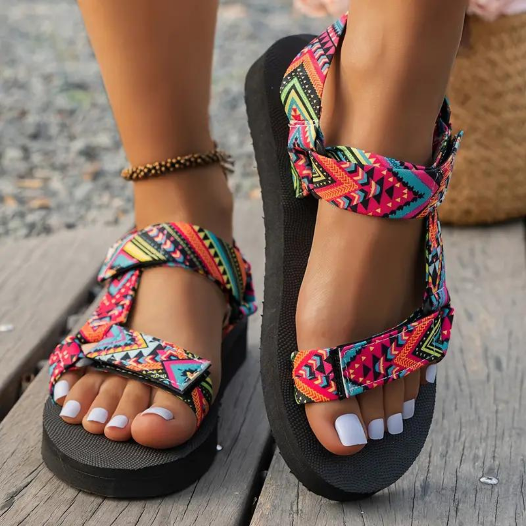 Luna | Boho beach sandals for women