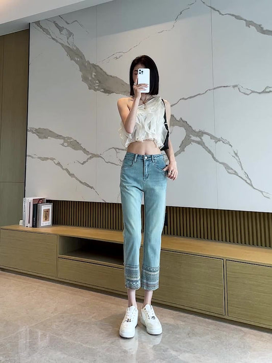 Chic high pants for ladies