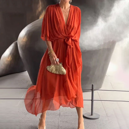 Elegant flowing dress