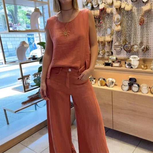 Waisted and elegant pants