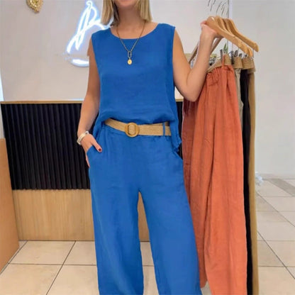 Waisted and elegant pants