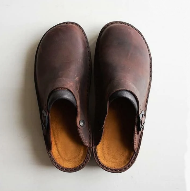 Autumn orthopedic slippers for foot relief