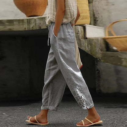 Clara - Casual wide-leg pants