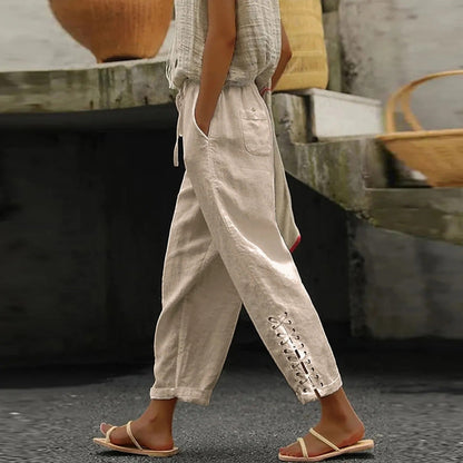 Clara - Casual wide-leg pants