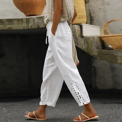 Clara - Casual wide-leg pants