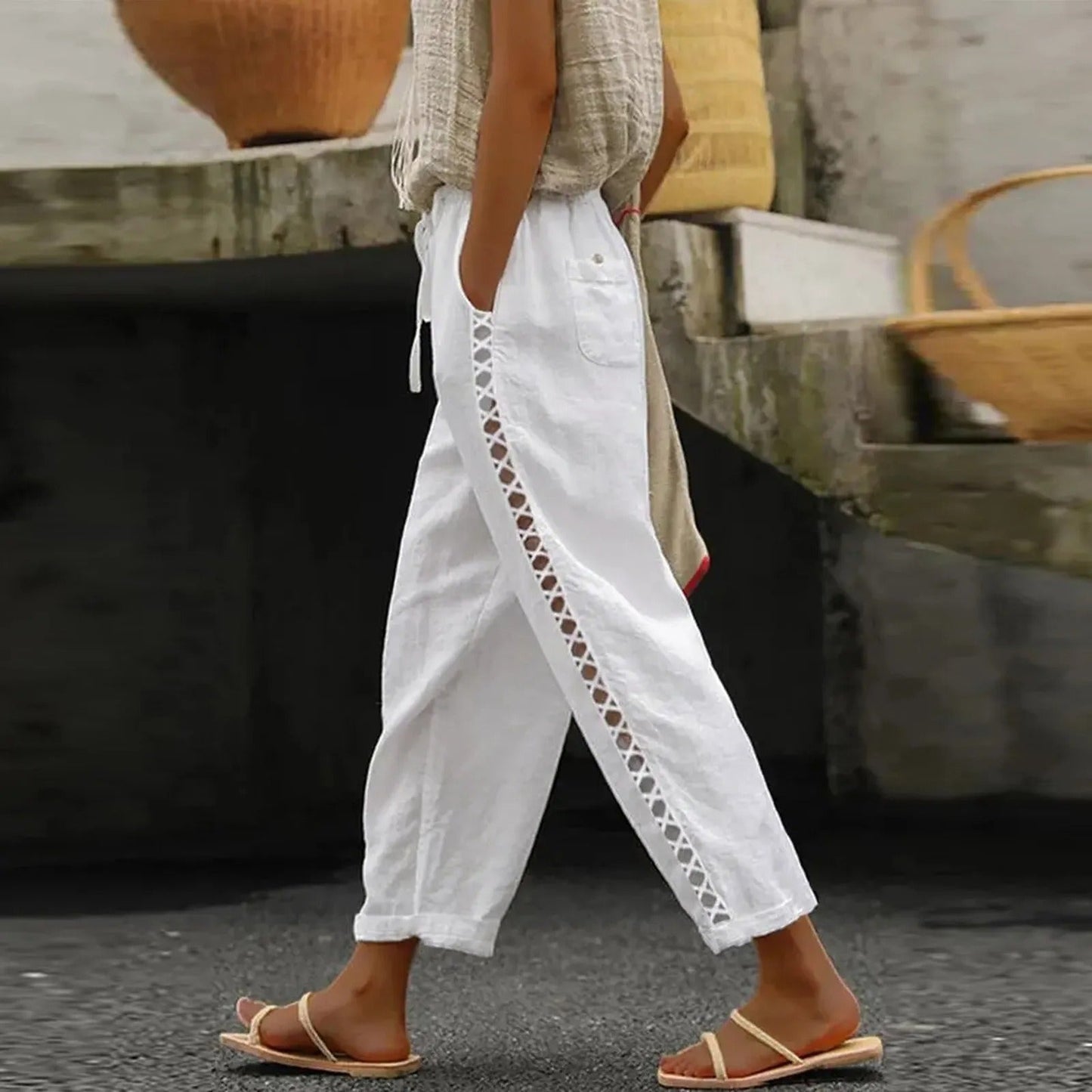 Cora - Casual wide-leg pants