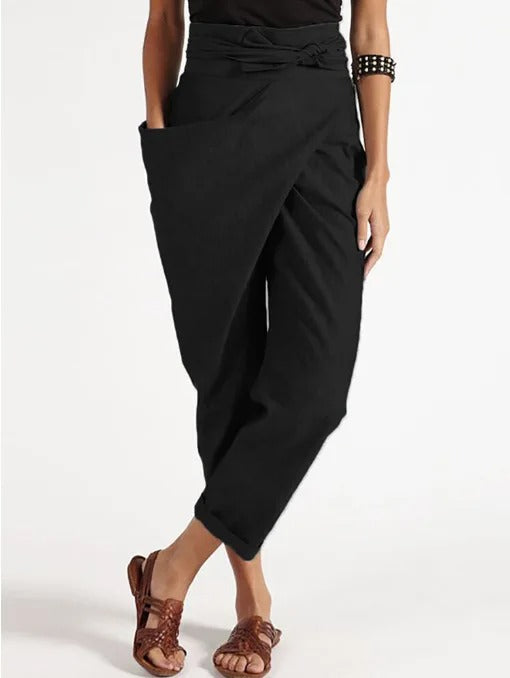 Daphne - Fashionable and casual asymmetric pants