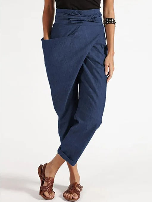 Daphne - Fashionable and casual asymmetric pants