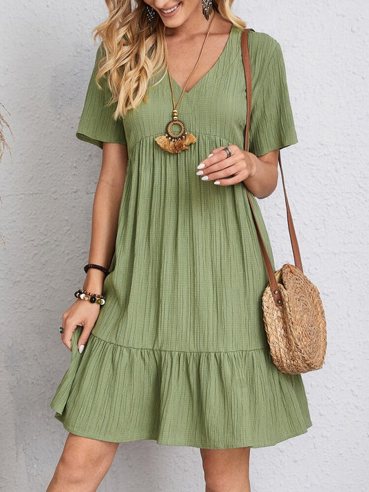 Casual pleated style