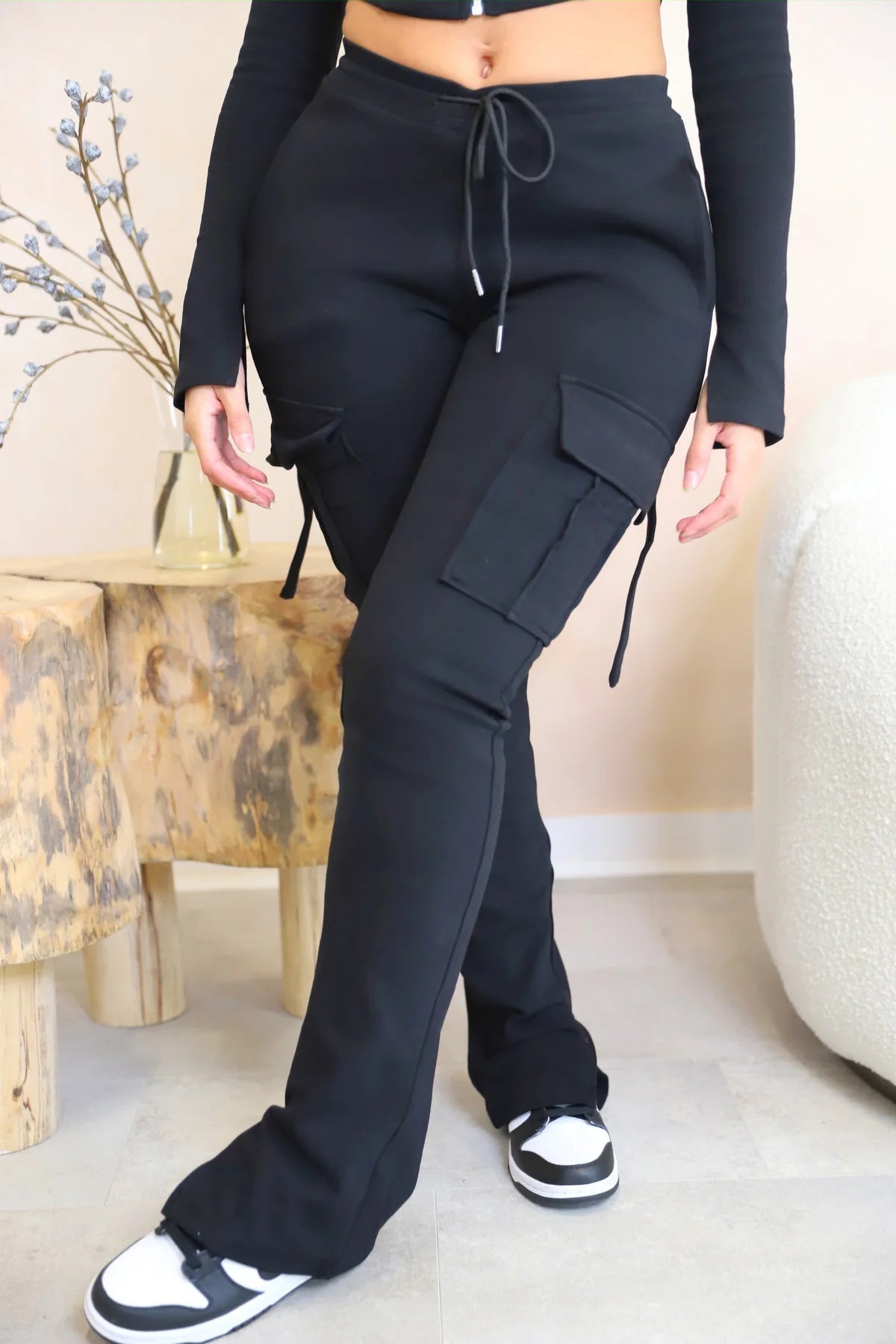 Hadleigh - Elegant cargo pants
