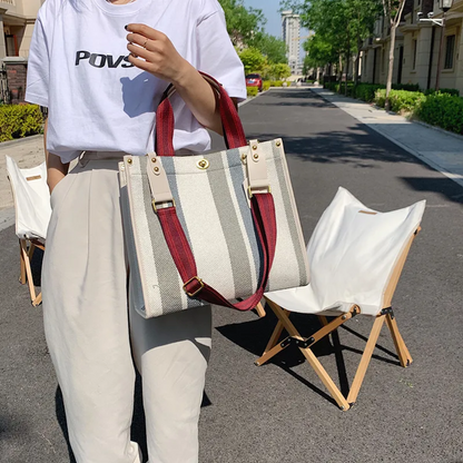 Rachelle canvas carrier bags - Versatile and trendy