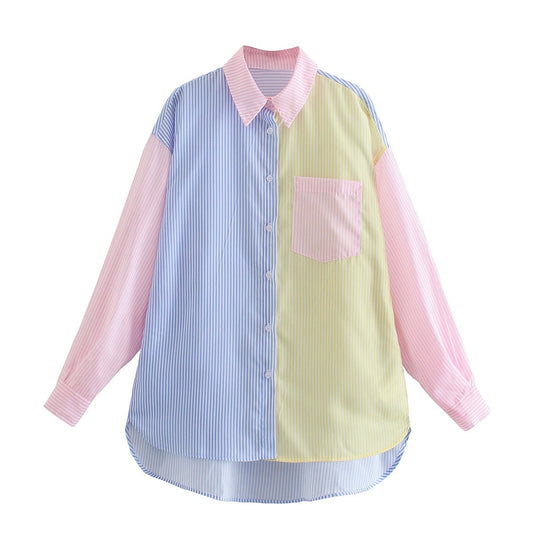 Zevity Blouse | A colorful and unique blouse for women